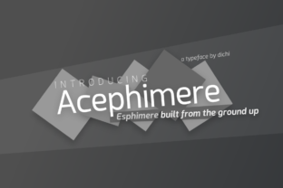 Acephimere: A Versatile Sans Serif for Every Project