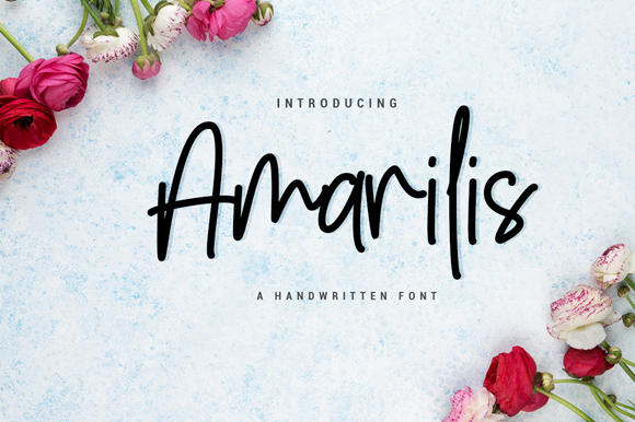 Amarilis: A Stylish Handwritten Font for Creative Expression