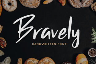 Bravely: A Handwritten Script Font for Real Human Expression