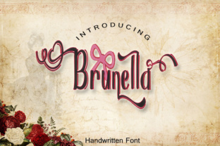 Brunella: A Handwritten Typeface That Brings Personality to Your Designs