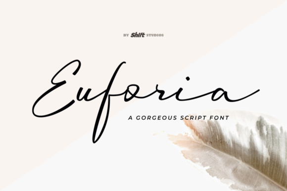 Euforia: A Bouncy Script Font for Elegant Designs