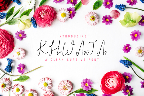 Khwaja Script: A Brush of Elegance in Handwritten Design