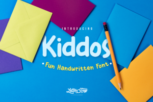 Kiddos: A Handwritten Market Font for Creative Projects