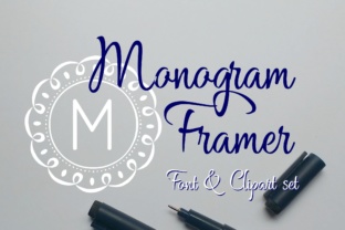 Monogram Framer and Monogram Framer Font for Effortless Design