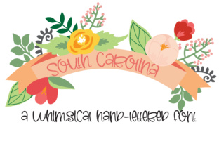 PN South Carolina: Whimsical Lettering for Creative Projects