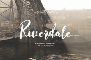 Riverdale: A Sweet Handwritten Font for Modern Design Needs