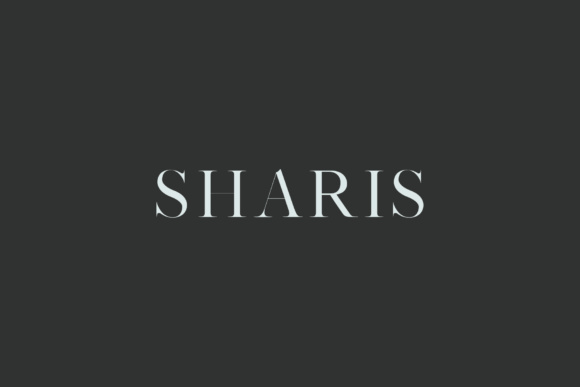 Sharis: A Versatile Serif Font for Modern Design
