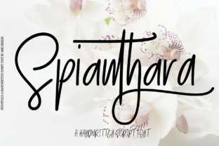 Spianthara Script: A Touch of Elegance for Your Projects