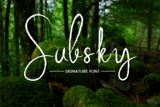 Subsky: The Ultimate Font for Creative Designers