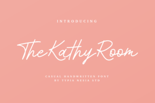 The Kathy Room: A Handwritten Font for Modern Creativity