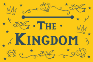 The Kingdom: A Playful, Geometric Font for Creative Designs