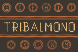 Tribalmono: A Modern Twist on Personalized Typography
